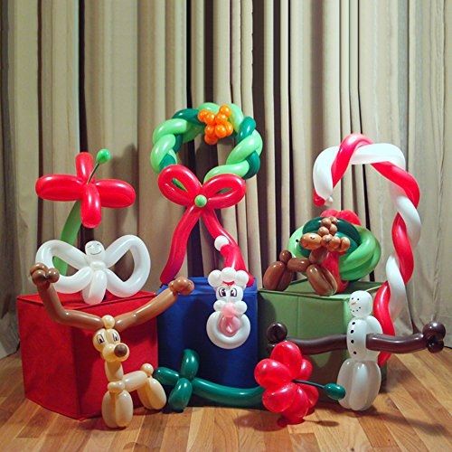 Christmas Balloon Twists are fun for all ages 