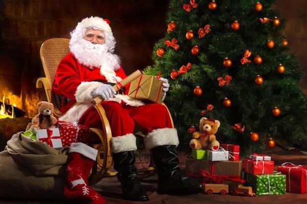 VISITING WITH SANTA IS FUN FOR ALL AGES BRING YOUR WISH LIST 