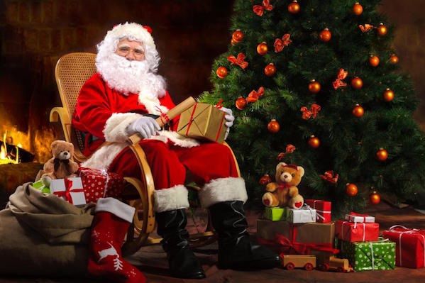 VISITING WITH SANTA IS FUN FOR ALL AGES BRING YOUR WISH LIST 